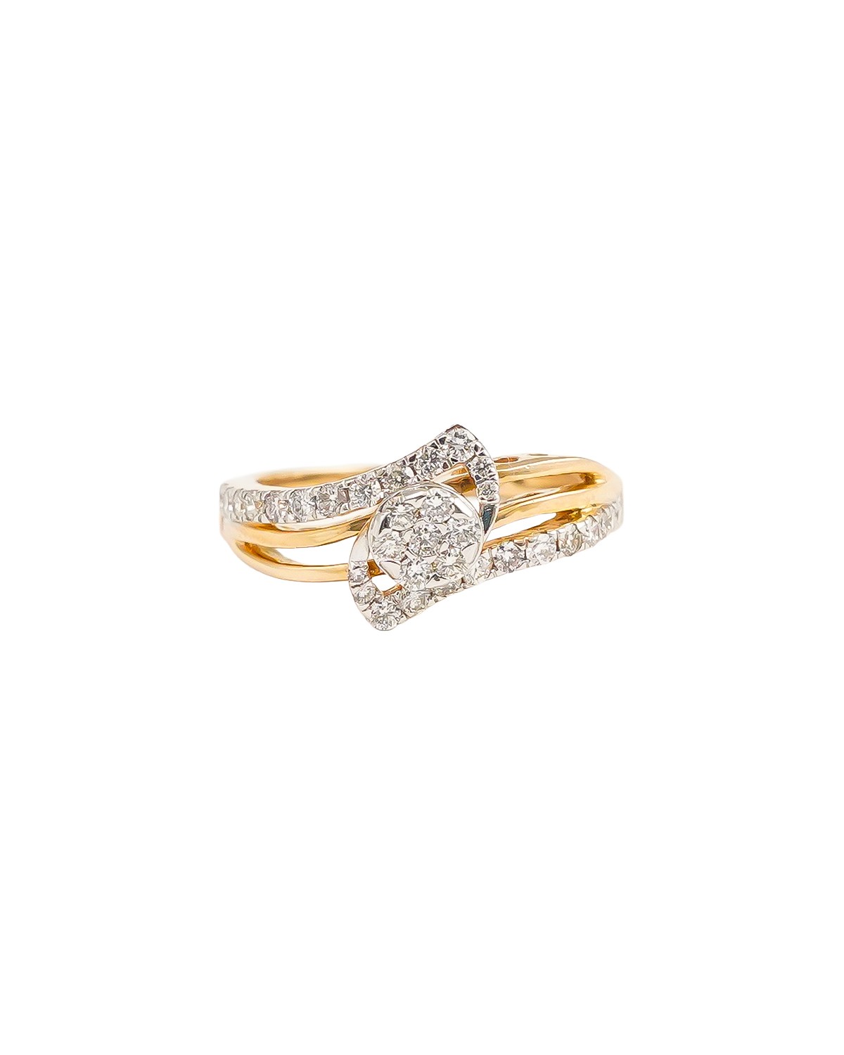 Radiant Halo Petite Ring