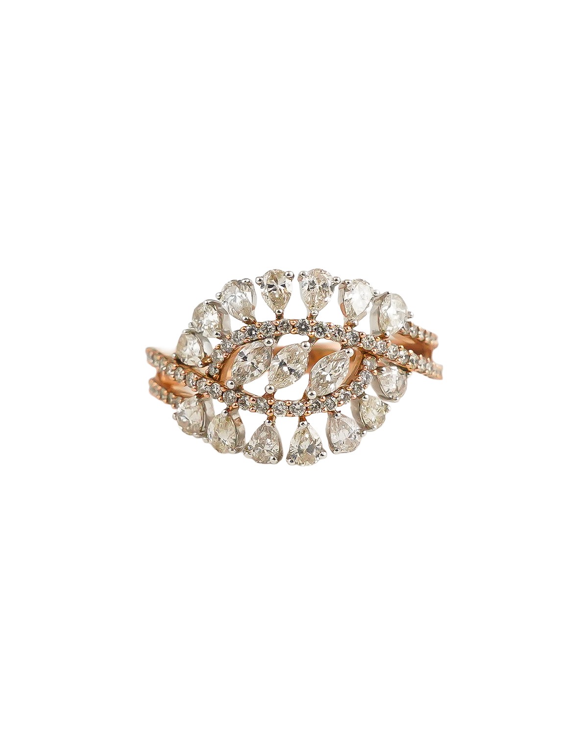 Floral Luxe Diamond Ring